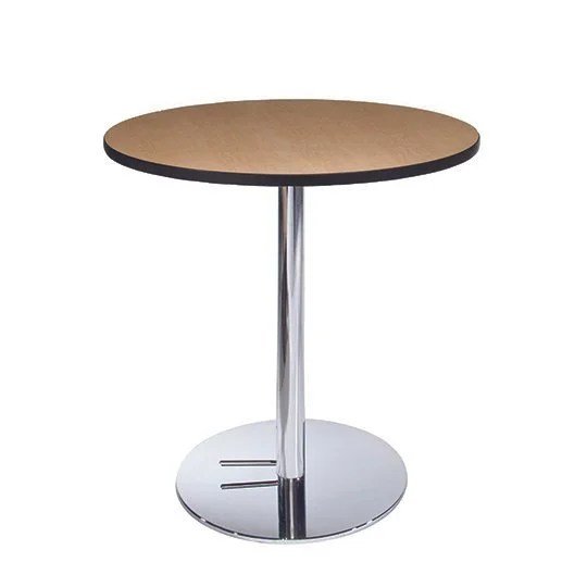 36in Cafe Table w/ Hydraulic Base - Maple