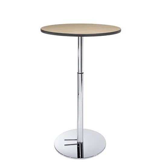 30in Bar Table w/ Hydraulic Base - Maple