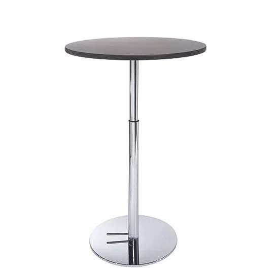 36in Bar Table w/ Hydraulic Base - Graphite