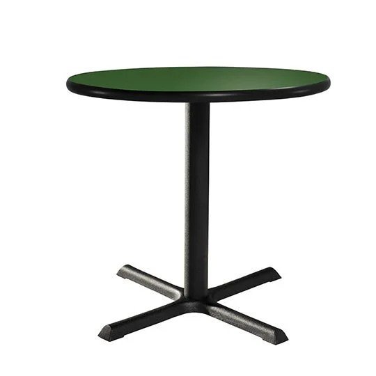 30in Round Cafe Table w/ Standard Base - Green