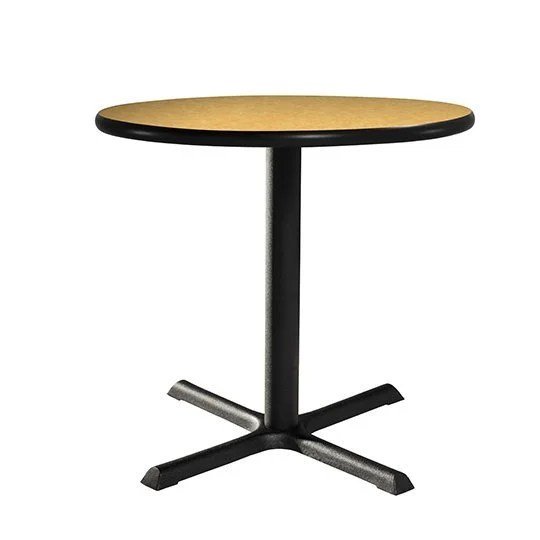 30in Round Cafe Table w/ Standard Base - Yellow