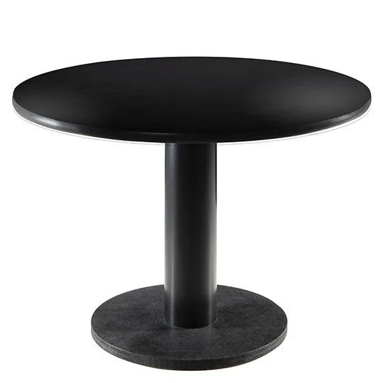 42in Round Table - Black