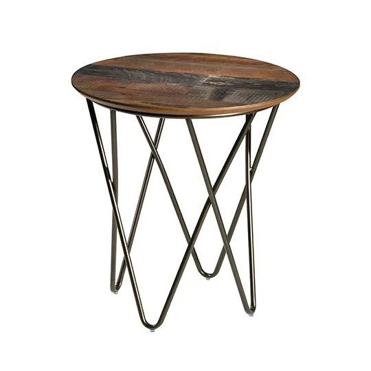 Mesa End Table - Wood Top