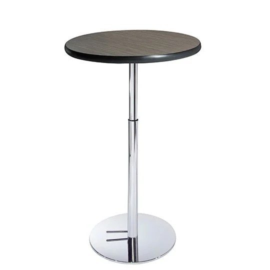 Madison Hydraulic Bar Table - Gray Acajou