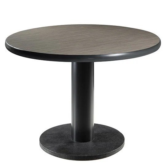 Madison Round Conference Table - Gray Acajou
