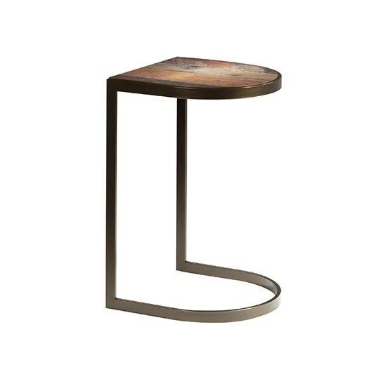 Sedona Side Table - Wood Top