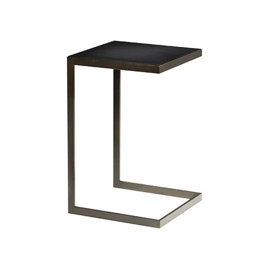 Taos Side Table - Black Top