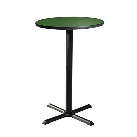 30in Round Bar Table w/ Standard Base - Green