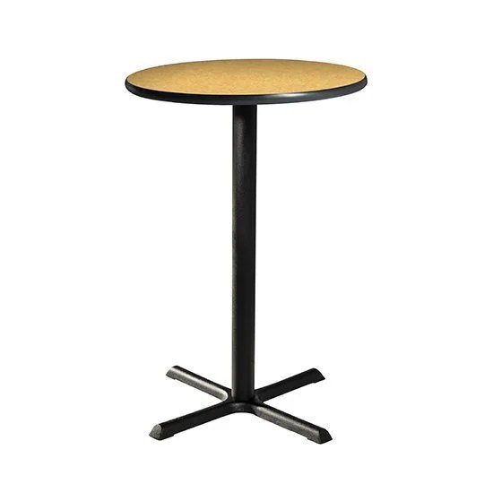 30in Round Bar Table w/ Standard Base - Yellow