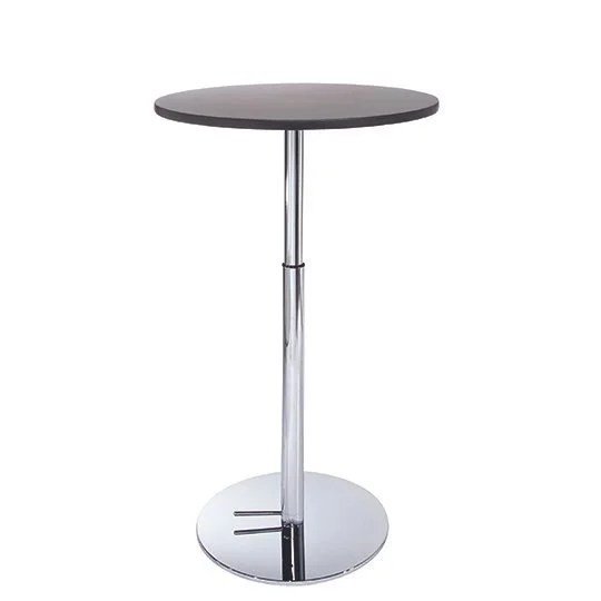 30in Bar Table w/ Hydraulic Base - Graphite