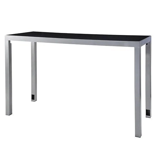 Ventura Communal Bar Table - Black Top