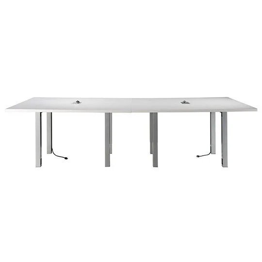 10ft Powered Table - White