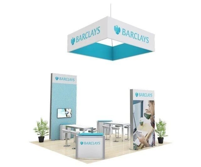 Barclays Custom Modular Display