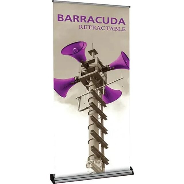 Barracuda 800 Retractable Banner Stand   31.5W