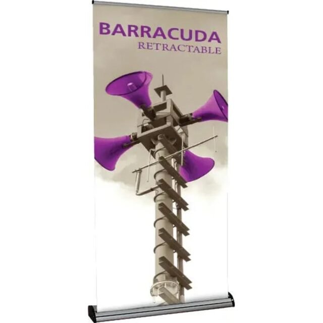 Barracuda 850 Retractable Banner Stand   33inW