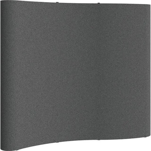 8ft Coyote Serpentine Pop Up Display Fabric Kit