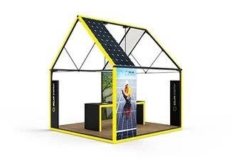 Pop-up Info Stand 4x4x4.5