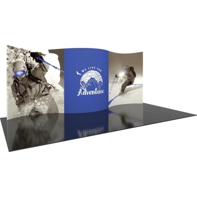 FORMULATE DESIGNER SERIES 20FT FABRIC BACKWALL KIT 01