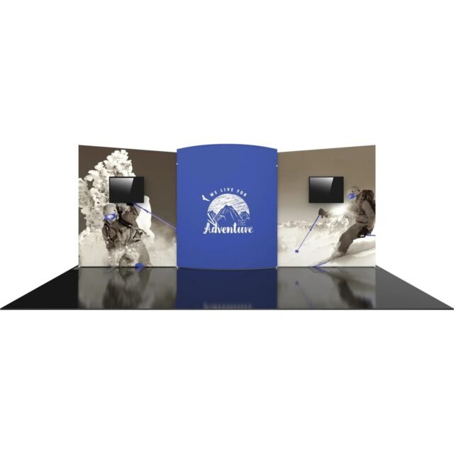 FORMULATE DESIGNER SERIES 20FT FABRIC BACKWALL KIT 08