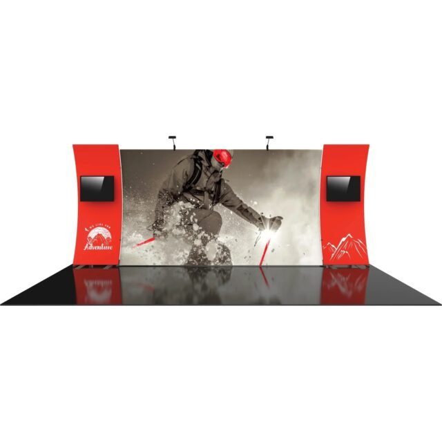 FORMULATE DESIGNER SERIES 20FT FABRIC BACKWALL KIT 12