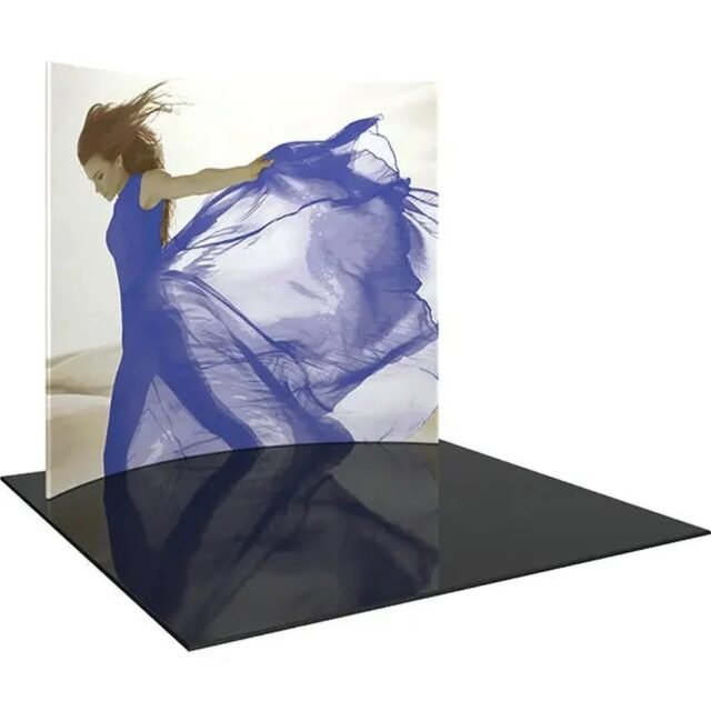 Formulate Master HC1 10ft Curved Fabric Backwall