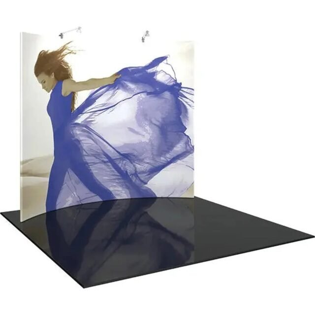 Formulate Master HC2 10ft Curved Fabric Backwall