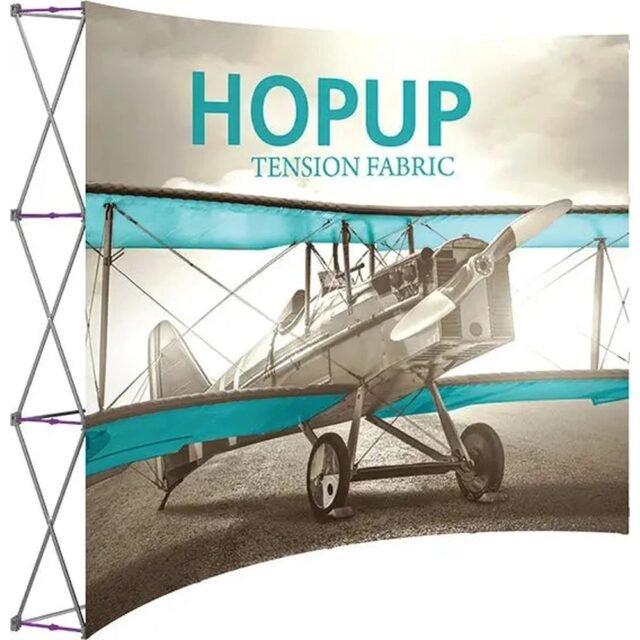 10ft Hopup Display Replacement Fabric Graphics
