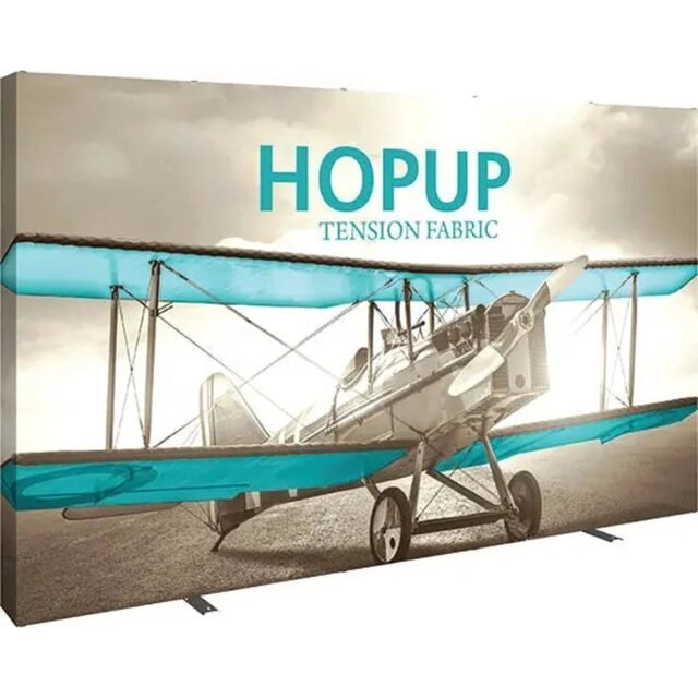 13ft Hopup Straight Full Fabric Display