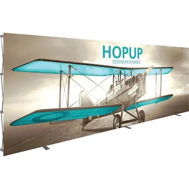 20ft Hopup Straight Tension Fabric Displays