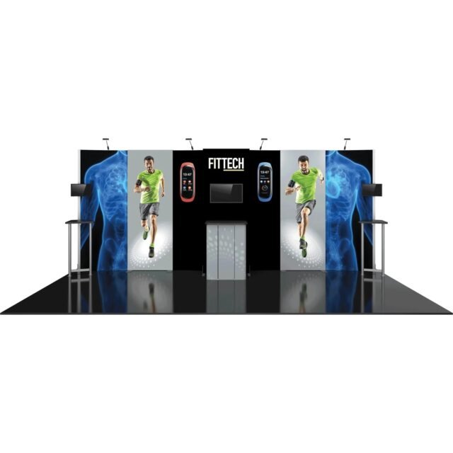 HYBRID PRO 20FT MODULAR BACKWALL KIT 09