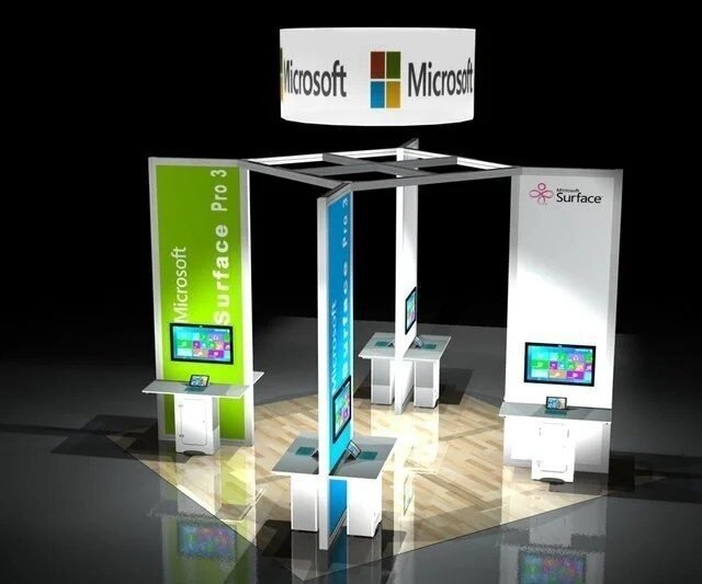 Microsoft Custom Modular Display - 20ft x 20ft