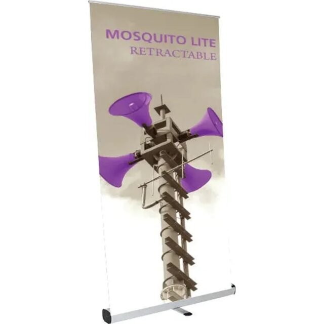 Mosquito Lite Retractable Banner Stand    31.5 W