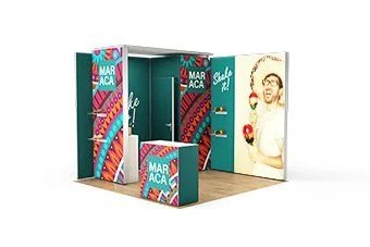 Corner Booth 3x3x2.5