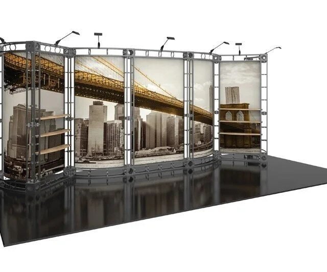 Omicron Orbital Express 10ft x 20ft Truss Display