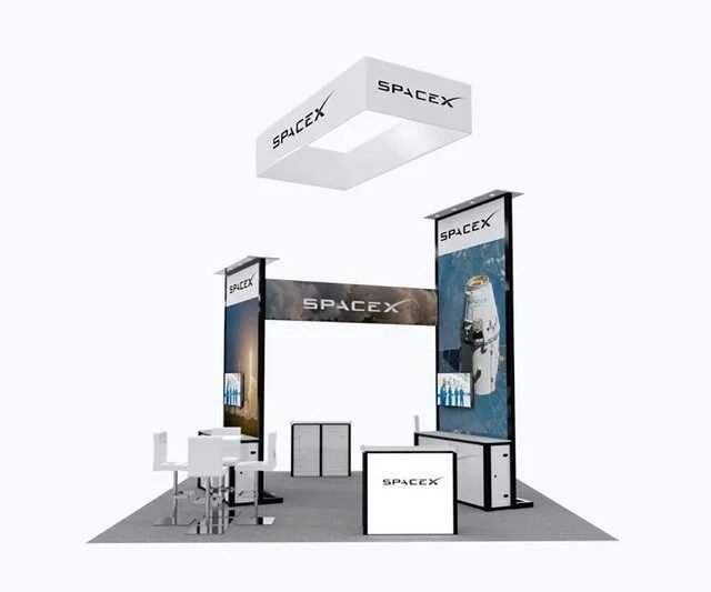 Space X Custom Modular Display