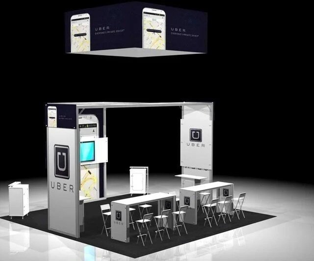 Uber Custom Modular Display - 20ft x 20ft