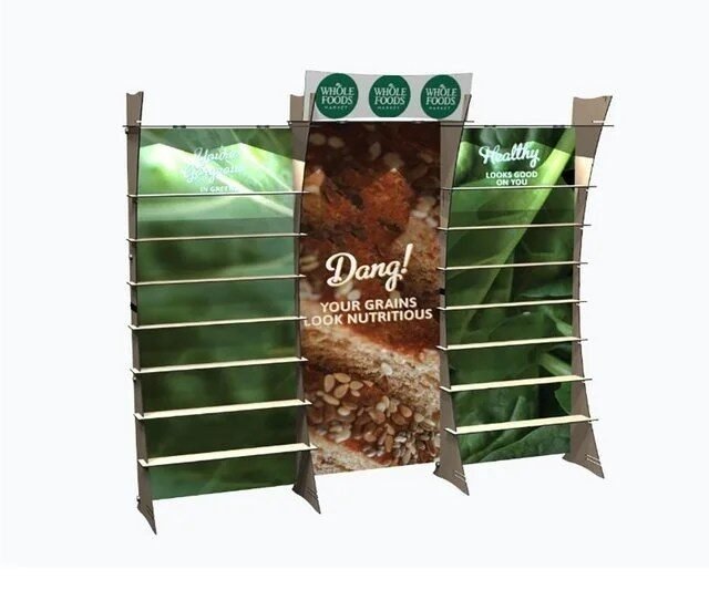 Whole Foods ClickWall Display 10ft x 10ft