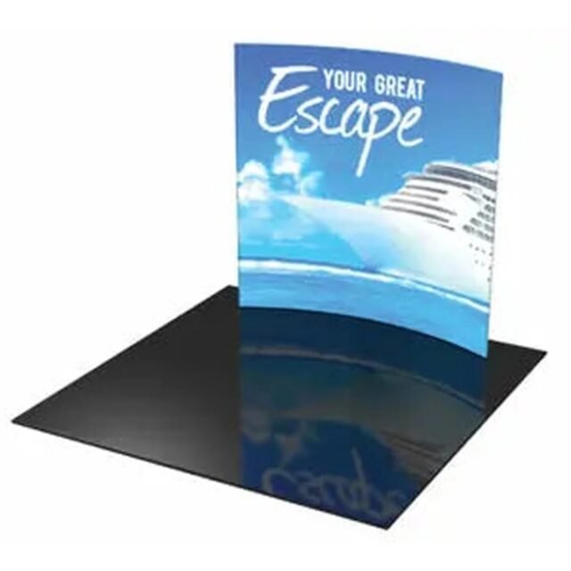 Formulate Master 8H 8ft Curved Tension Fabric Display