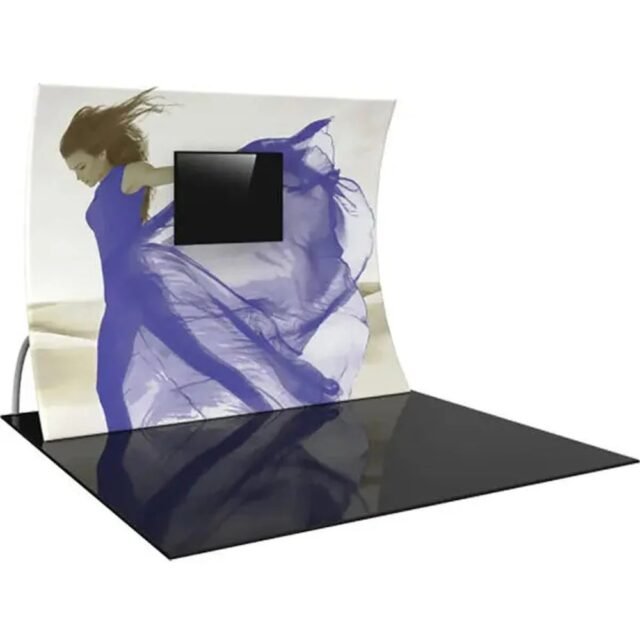 Formulate Master VC6 10ft Curved Fabric Backwall