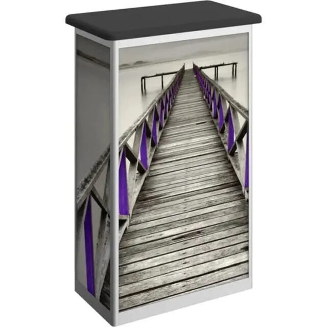 Linear Small Rectangular Display Table