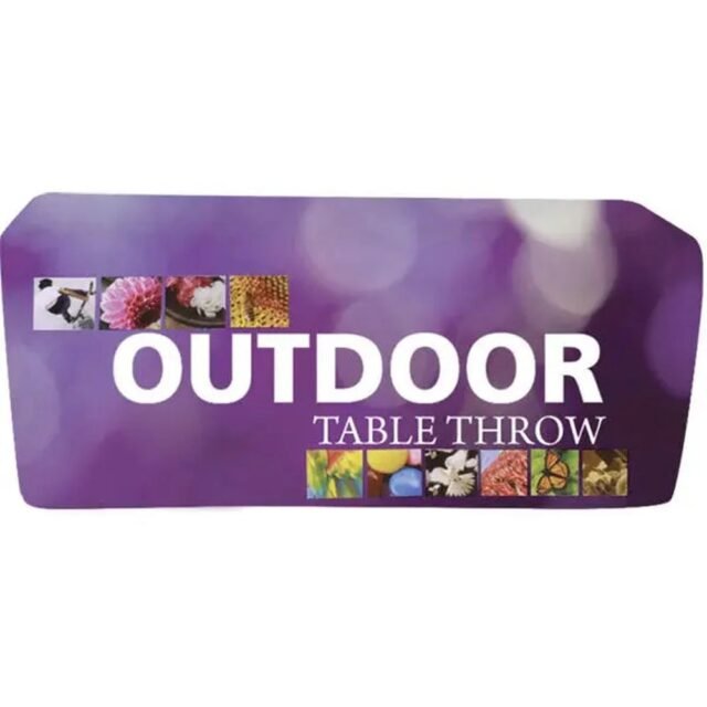 Outdoor 6ft Fitted Table Throw