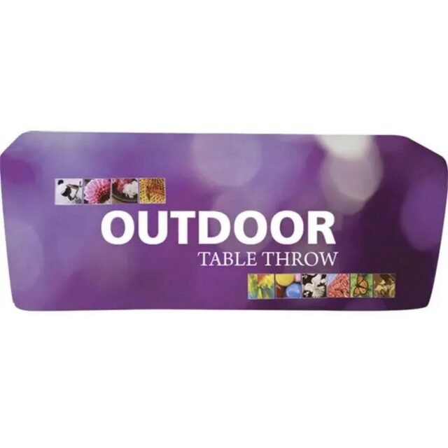 Outdoor 8ft Fitted Table Throw