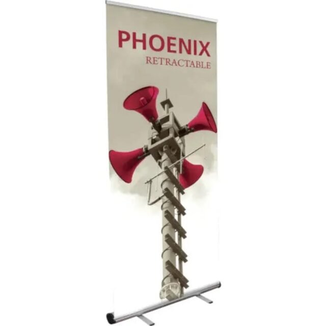 Phoenix 850 Retractable Banner Stand   33.5 W