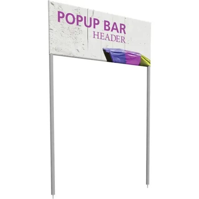 Outdoor Portable Popup Bar Large Header