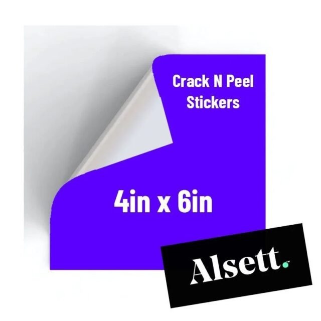Rush Stickers 4x6 - Quick Printing - Fast Delivery
