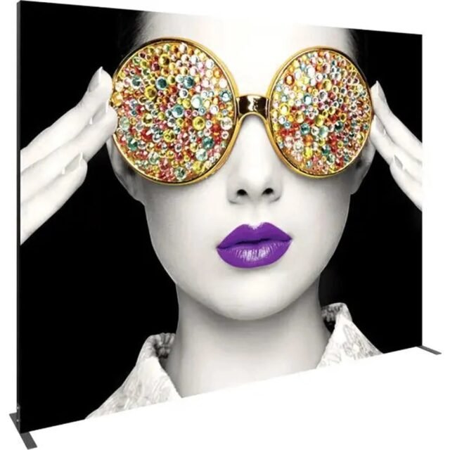 Vector Frame Light Box Rectangle 05 Fabric Display