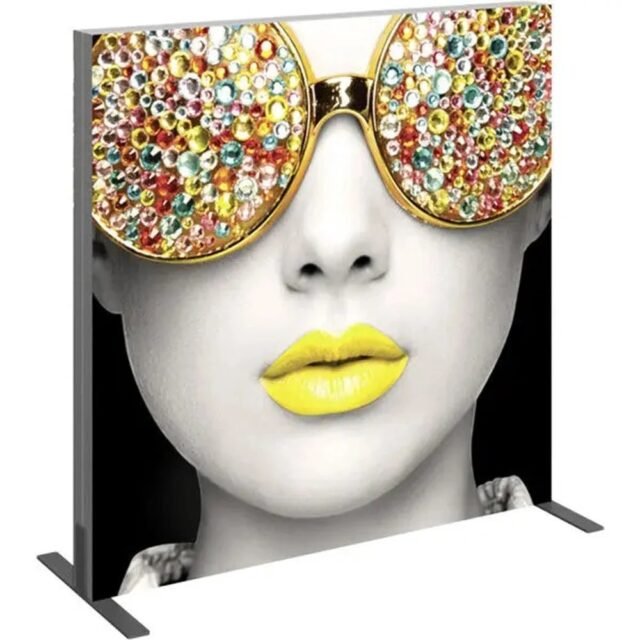 Vector Frame Light Box Square 02 Tabletop Display