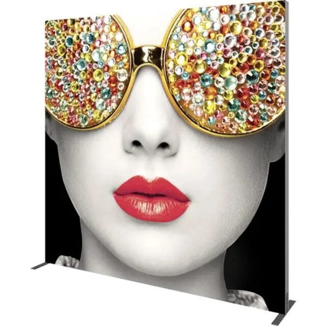 Vector Frame Light Box Square 04 Fabric Display