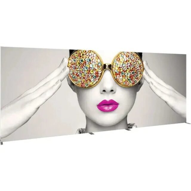 Vector Frame 20ft Fabric Backwall 07