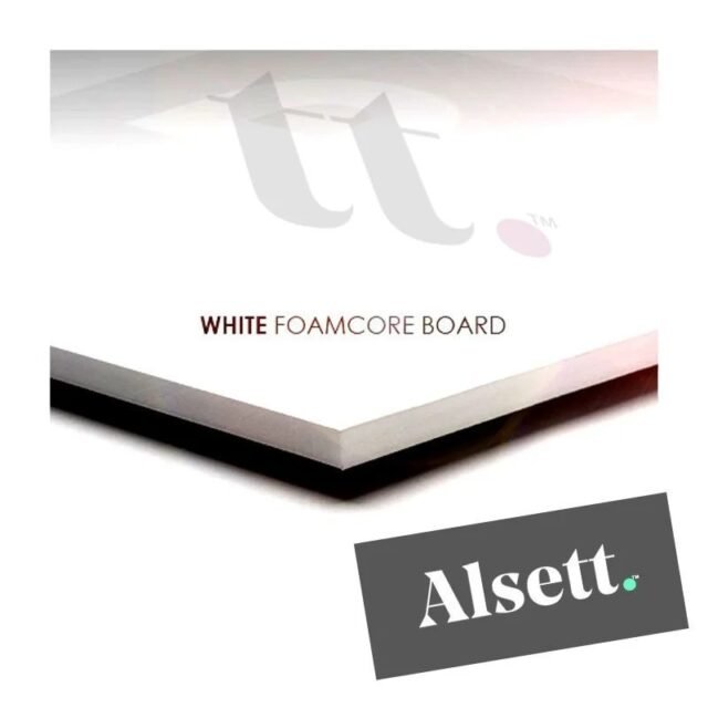 Foam Board Signs White 1 Sided